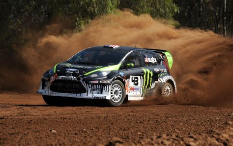 Wallpaper Sports Vehicle Ford Fiesta Monster Energy Ken Block