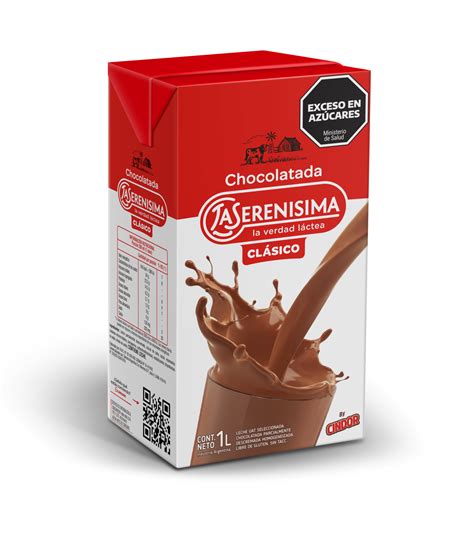 Leche chocolatada en caja La Serenísima Clásico