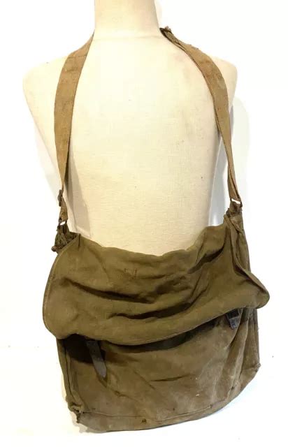 ANCIEN SAC MUSETTE Sacoche Militaire à identifier ww1 ww2 Allemand