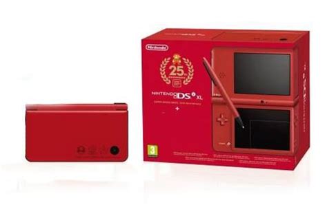 Nintendo Dsi Xl Rouge Edition 25ème Anniv New Super Mario Bros DS