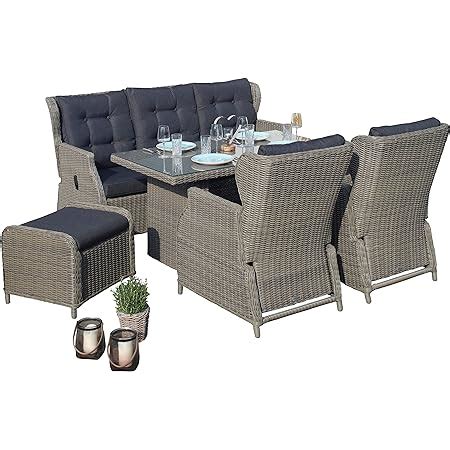 Green Spirit Garten Sitzgruppe Bilbao Braun Polyrattan F R