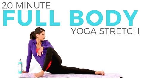 Minute Full Body Yoga Stretch Slow Stretch Yoga For Flexibility