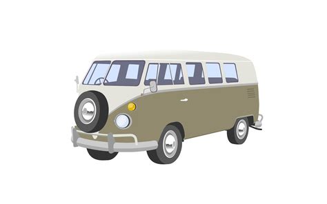 Clipart - Camper Van