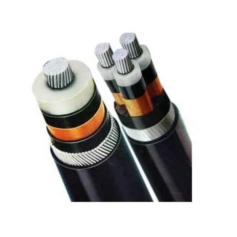 HT XLPE ALUMINIUM ARMORED CABLE 95 Sqmm 3 Core 11 KV Earth High