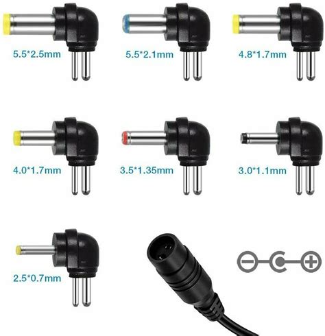 Universal Ac To Dc Adjustable Power Adapter Supply Charger For Small