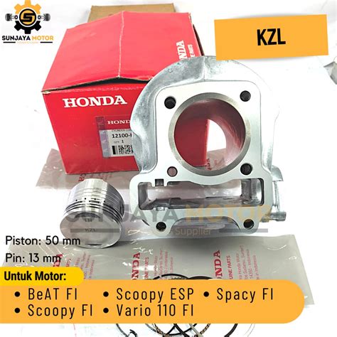 Jual Blok Seher Set Kzl Block Piston Seker Kualitas Original Honda Beat