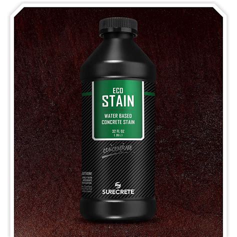 Surecrete EcoStain Water Based Concrete Stain 32 Ounce Concentrate