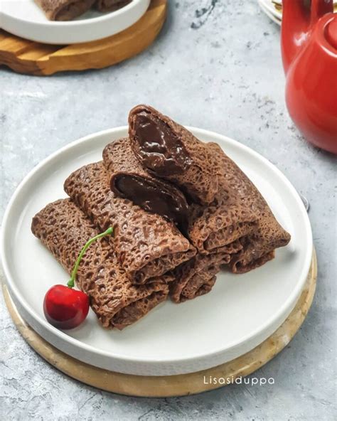 Resep Dadar Gulung Coklat With Vla Coklat Dari Lisasiduppa