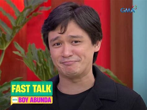 Fast Talk With Boy Abunda Sino Ang Isasama Ni Mikoy Morales Sa