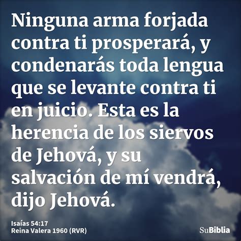 Isaías 54 17 Biblia