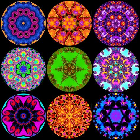 Solve Fractal Kaleidos Medium Jigsaw Puzzle Online With Pieces