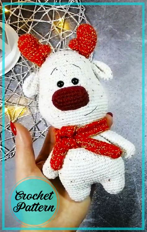 Christmas Reindeer Amigurumi Pdf Crochet Pattern Amigurumiday