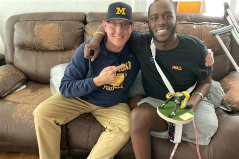 Inside the life of die-hard Michigan fan Dametrius 'Meechie' Walker after harrowing bone cancer ...