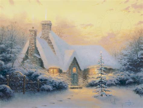 Christmas Tree Cottage – Thomas Kinkade Studios