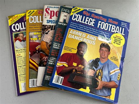 Lot 43 1986 1988 And 1992 College Football Yearbooks Pro And College