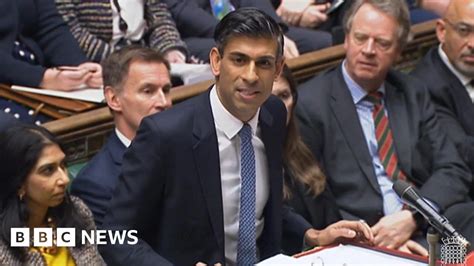 Pmqs Rishi Sunak V Keir Starmer In Full Bbc News