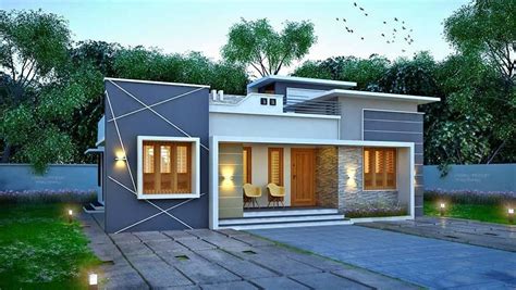 1084 Sq Ft 3BHK Modern Single Floor House And Free Plan Home Pictures