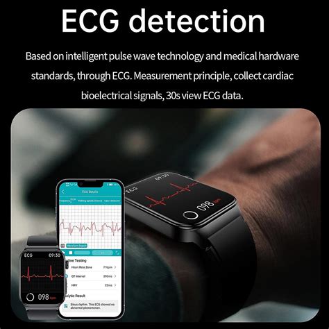 New Ecg Ppg Smart Watch Men Sangao Laser Health Heart Rate Blood