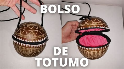 Como Hacer Un Bolso De Totumo Youtube