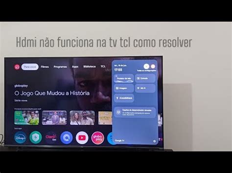 Hdmi N O Funciona Na Tv Tcl Como Resolver Youtube