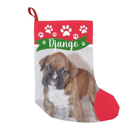 Dog Christmas Stockings - Personalized Photo | Zazzle.com