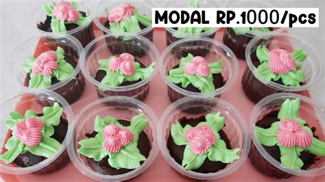 RESEP BROWNIES CUP HIAS TANPA MIKSER 1 Butir Telur Jadi 26 Cup IDE