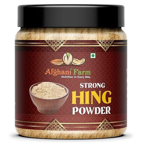 Afghani Farm Asafoetida Hing Jar G Strongest Compounded Pure