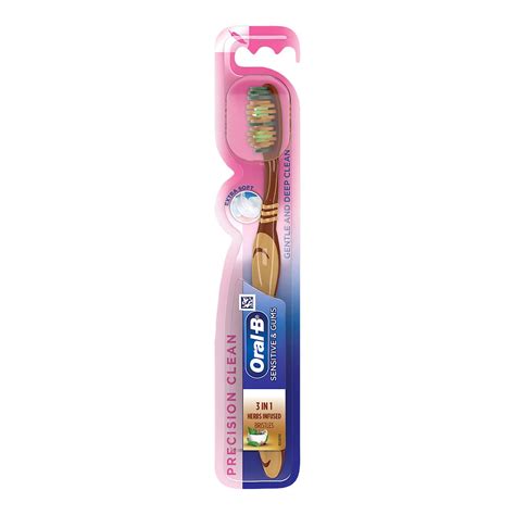 Buy Oral B Sensitive Gums Precision Clean Toothbrush In Herbs