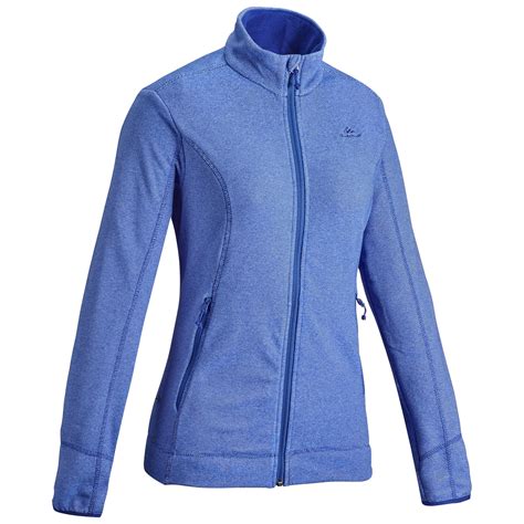 Decathlon Quechua By Decathlon Womens Mh120 Fleece Hiking Jacket