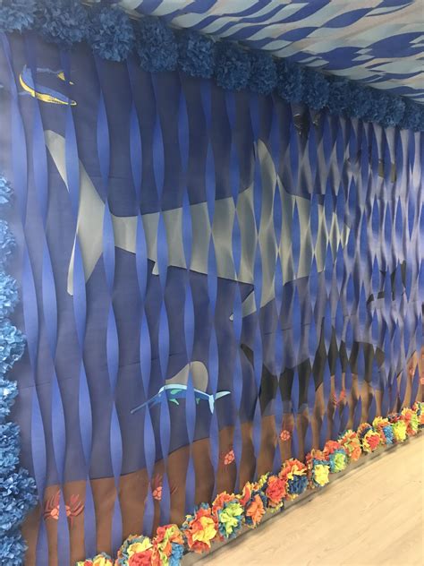 Under the Sea Kids' Party Decorations | Blue ocean classroom decor, Diy ...