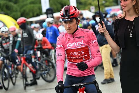 Geraint Thomas Back In Pink After First Summit Finish Of The Giro S