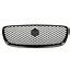 Black Front Upper Radiator Grille Mesh Grill For Jaguar XF XFR 2016