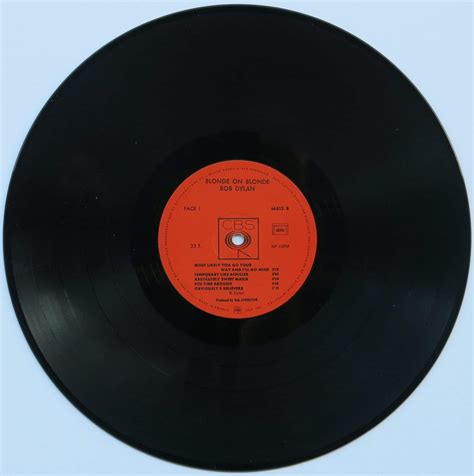 Bob Dylan French Mono Blonde On Blonde LP With Unique Mixes