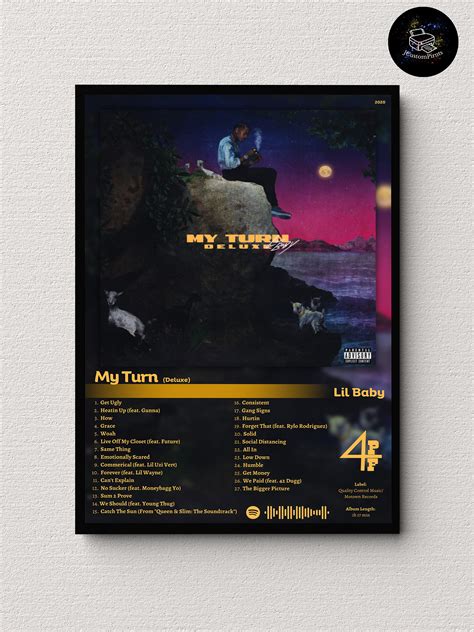 Music Poster Album Posters Custom Album Cover Poster Album Cover Poster