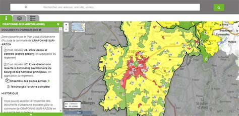 Plan Local D Urbanisme Plu Craponne Sur Arzon