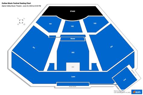 Alpine Valley Music Theatre Seating Chart - RateYourSeats.com