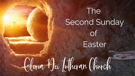 The Second Sunday Of Easter Worship Youtube