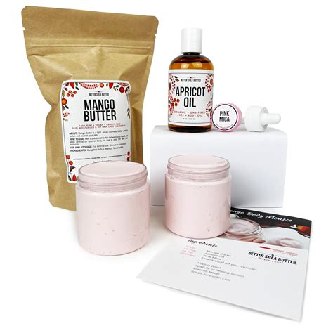 Better Shea Butter Body Butter Making Kit Includes Raw