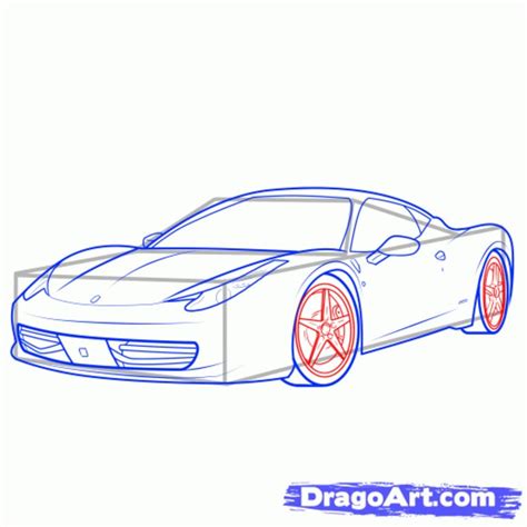 How To Draw Sports Cars Step By Step Howto Techno