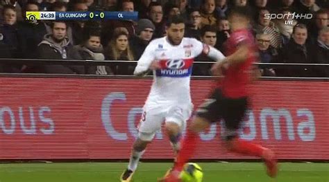 Nabil Fekir Goal HD Guingamp 0 1 Lyon 17 01 2018 Video Dailymotion