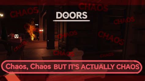 Chaos Chaos Modifier Time Roblox Doors Challenges YouTube