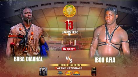 Direct Baba Diakhal vs Ibou Afia journée Yaram Arts YouTube