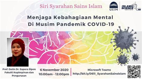 Siri Syarahan Sains Islam Isi Institut Sains Islam