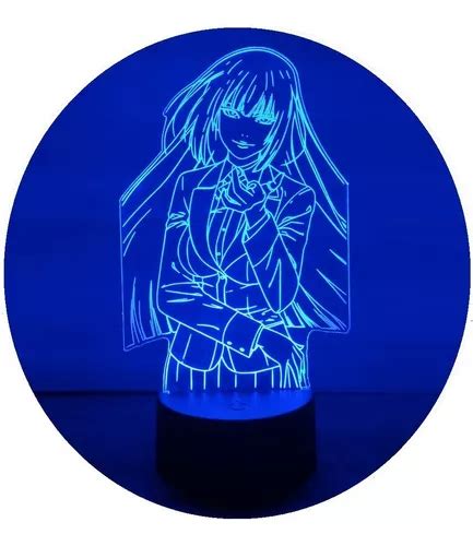 Lampara Led Ilusion D Yumeko Jabami Kakegurui Decoraci N