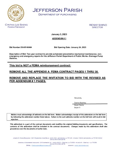 Fillable Online Wwwprd Doa Louisiana Forms Jefferson Parish Fax Email