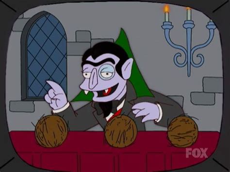 Count Von Count Simpsons Wiki Fandom