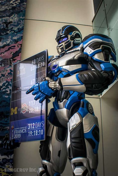 Fox Sports Cleatus 14ft Tall Robot Thingergy Inc