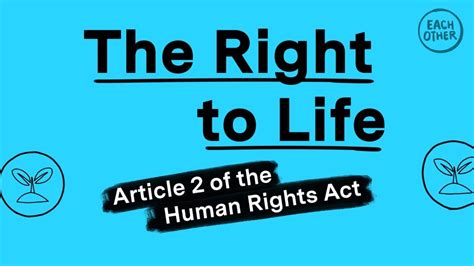 The Right To Life Explained In 2 Minutes Youtube