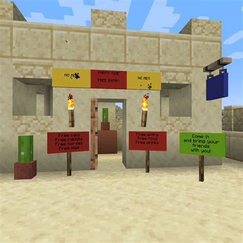 Iron Signs Screenshots Mods Minecraft