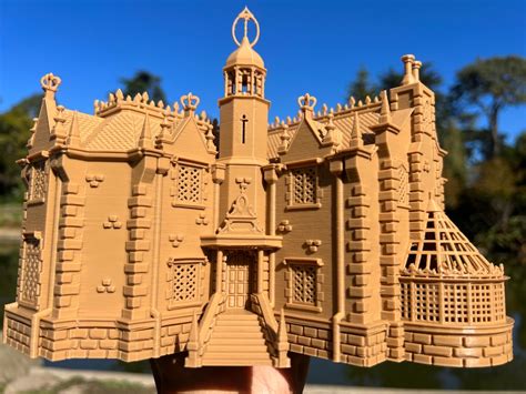 The Carpenter Mansion Brown Tudor Gothic Haunted House By Goldrushbay